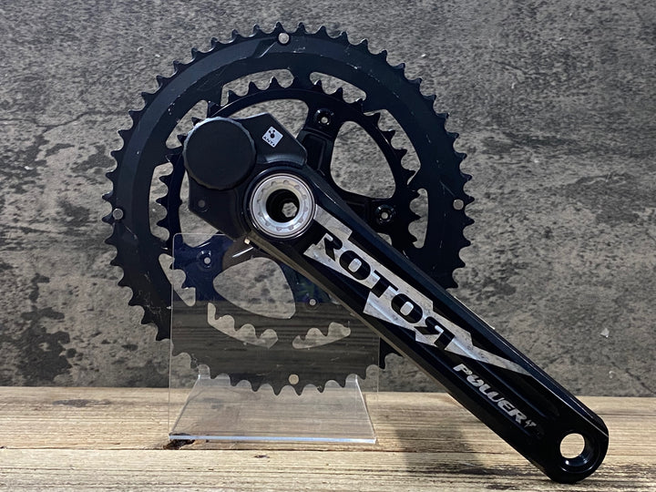 JN398 ローター ROTOR 3D+ POWER パワーメーター クランクセット 52/36T 172.5mm 片側計測