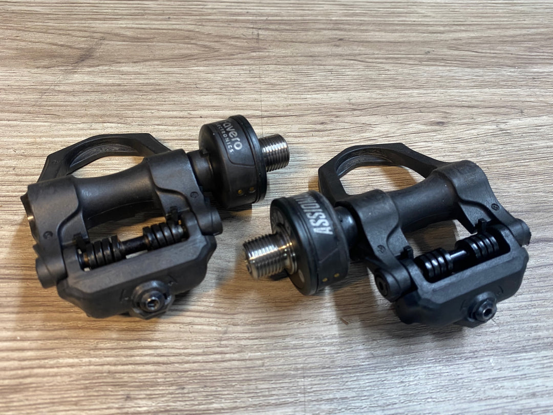 JM844 ファベロ FAVERO アシオマ ASSIOMA DUO パワーメーター ビンディングぺダル LOOK対応 動作確認済