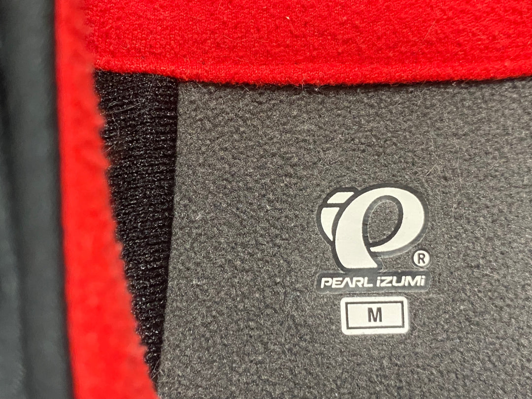 KP594 パールイズミ PEARL iZUMi 長袖 サイクルジャケット 黒 赤 レディース 裏起毛