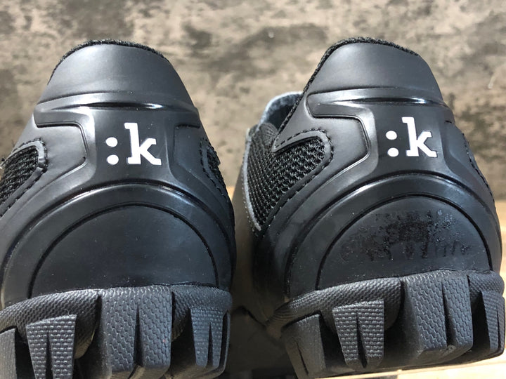 KG386 フィジーク FIZIK M6 MTB shoes ビンディングシューズ 黒 SPD EU38 ※ペン字あり
