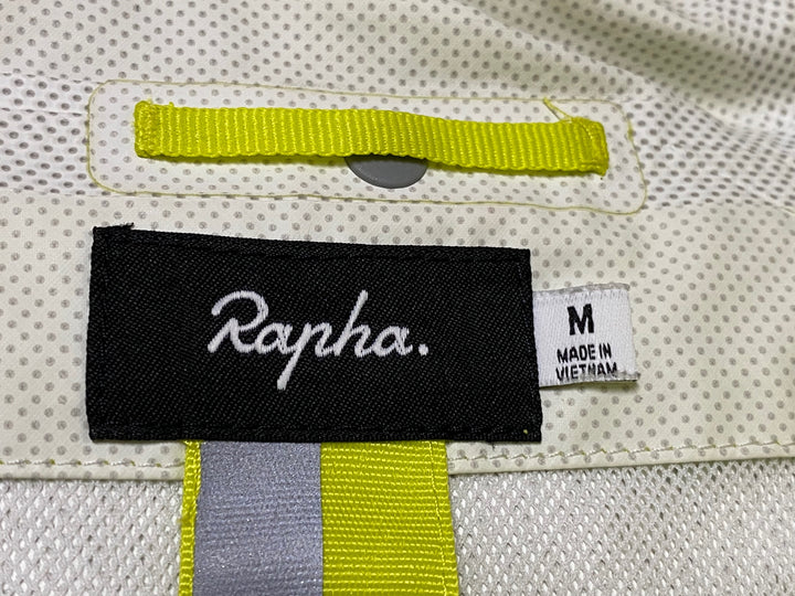 JE919 ラファ RAPHA HOODED COMMUTER サイクルジャケット M ネオンイエロー
