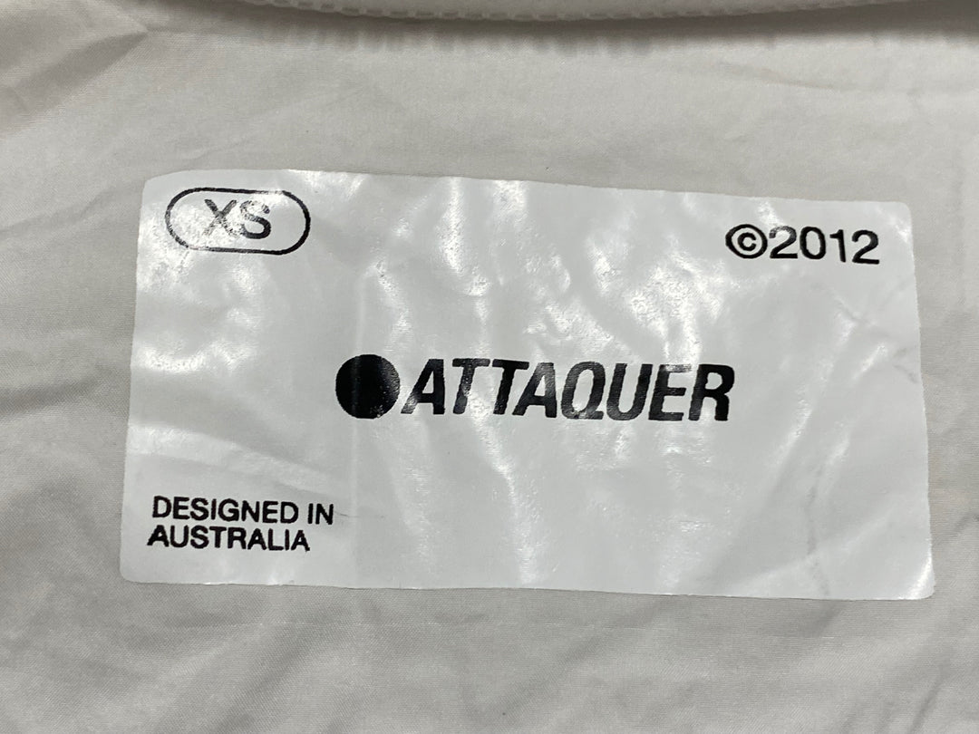 KI105 アタッカー ATTAQUER ジレ サイクルベスト 白 XS