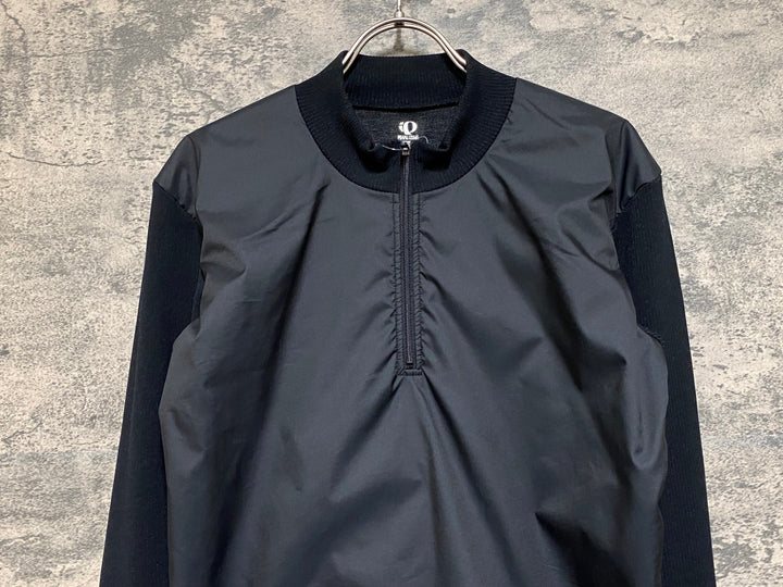 JP129 パールイズミ PEARL iZUMi 長袖 ミドルレイヤー 黒 M