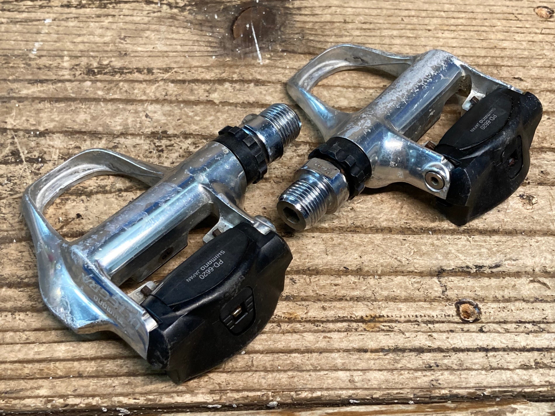 JM087 シマノ SHIMANO アルテグラ ULTEGRA PD-6620 ビンディングペダル