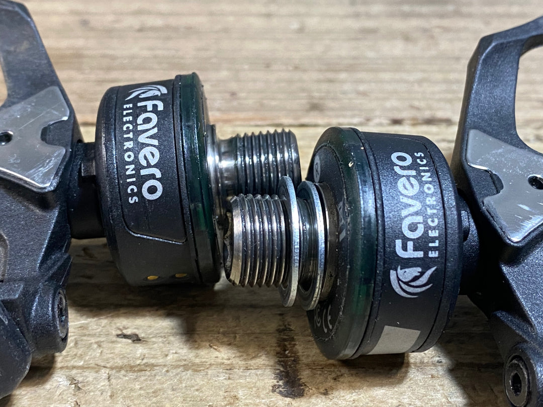 JU292 ファベロ FAVERO ASSIOMA DUO パワーメーターペダル 両側計測 LOOKクリート 動作確認済