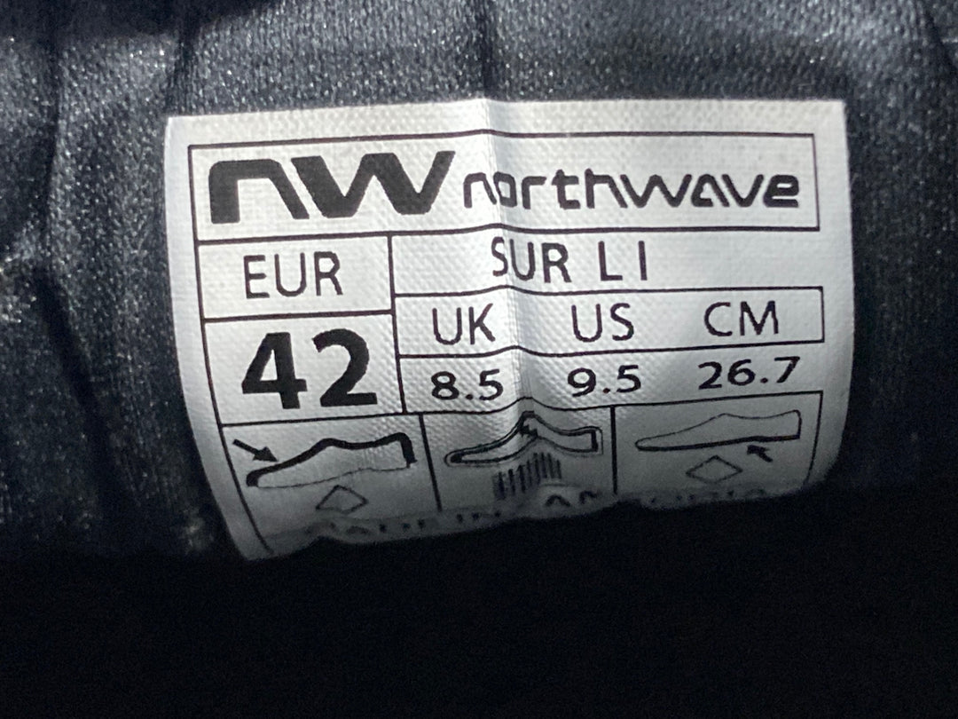 KQ766 ノースウェーブ NORTHWAVE ROCKSTER 2 ビンディングシューズ 2穴 グレー EU42