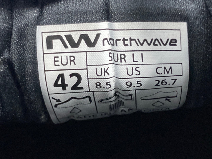 KQ766 ノースウェーブ NORTHWAVE ROCKSTER 2 ビンディングシューズ 2穴 グレー EU42