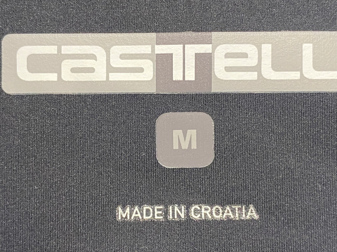 JT652 カステリ CASTELLI DO.DI.CI. SHORT SLEEVE JACKET 半袖 サイクルジャージ 黒 M