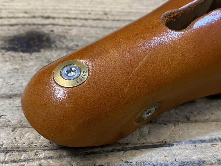 KL169 ベルソーサイクルズ BERTHOUD CYCLES レザーサドル チタンレール