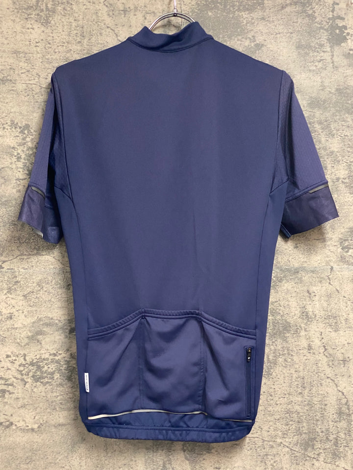 JW075 パールイズミ PEARL iZUMi 半袖 サイクルジャージ ネイビー L