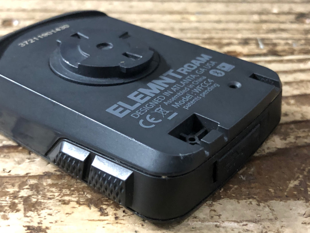 KG956 ワフー wahoo ELEMNT ROAM WFCC4 サイクルコンピューター  ※画面傷,気泡のためジャンク