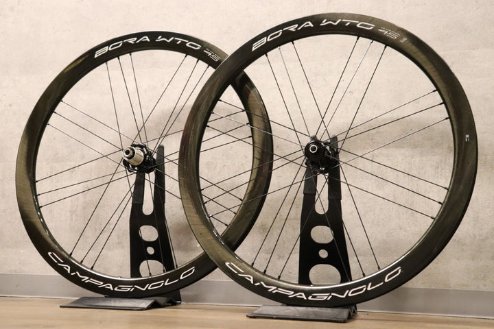 カンパニョーロ Campagnolo BORA WTO 45 DB カーボン チューブレス ホイールセット シマノ 12/11S 【さいたま浦和店】