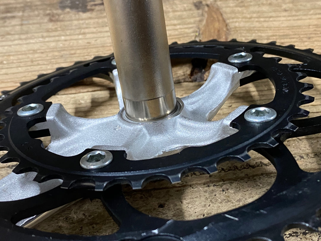 JI346 FSA ゴッサマー GOSSAMER クランクセット 50-34T 170mm 10S ※脱落防止ピン欠品