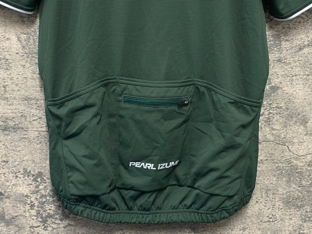 KL691 パールイズミ PEARL iZUMi 半袖サイクルジャージ 緑 L