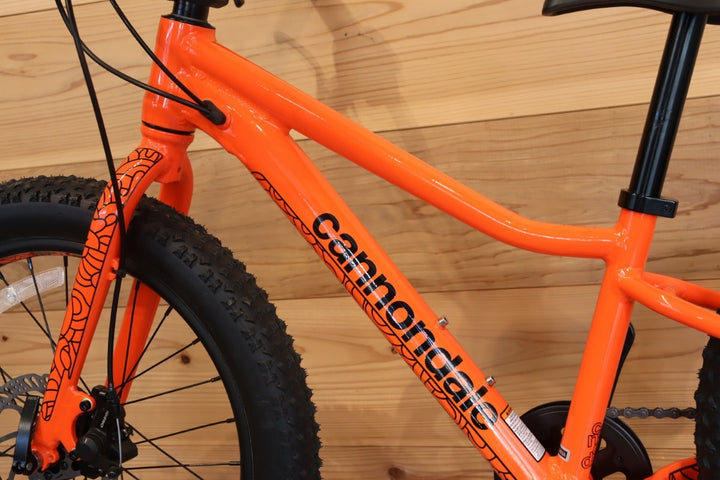【幅広な2.6インチ幅タイヤ装着！】 キャノンデール CANNONDALE キッズ トレイル プラス KIDS TRAIL PLUS 20インチ アルミ 子供向け マウンテンバイク MTB 【千葉店】
