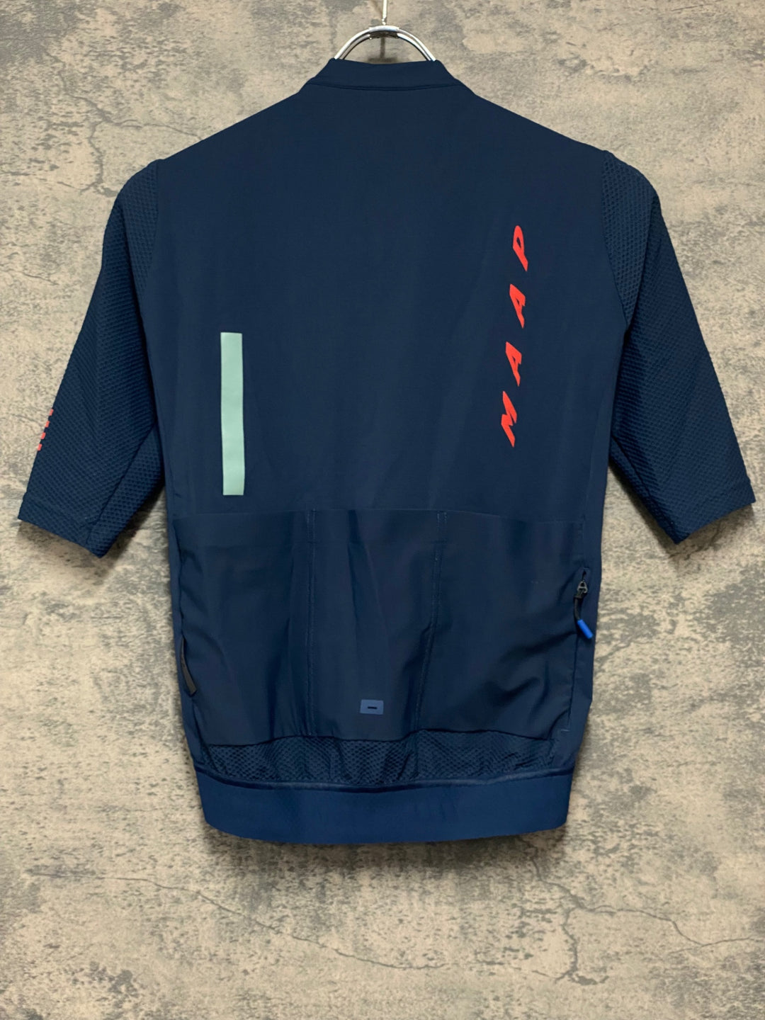 KA447 マープ MAAP PRO FIT JERSEY 半袖 サイクルジャージ 紺 XS