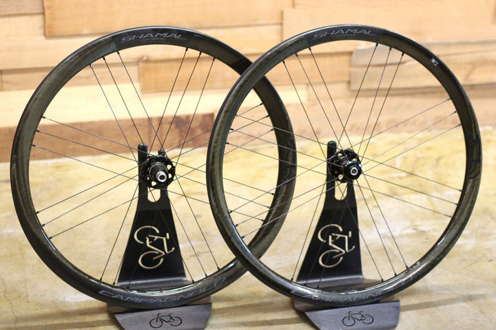 カンパニョーロ CAMPAGNOLO シャマル カーボン SHAMAL CARBON DB カーボン チューブレス ホイールセット シマノ 12/11S 【立川店】