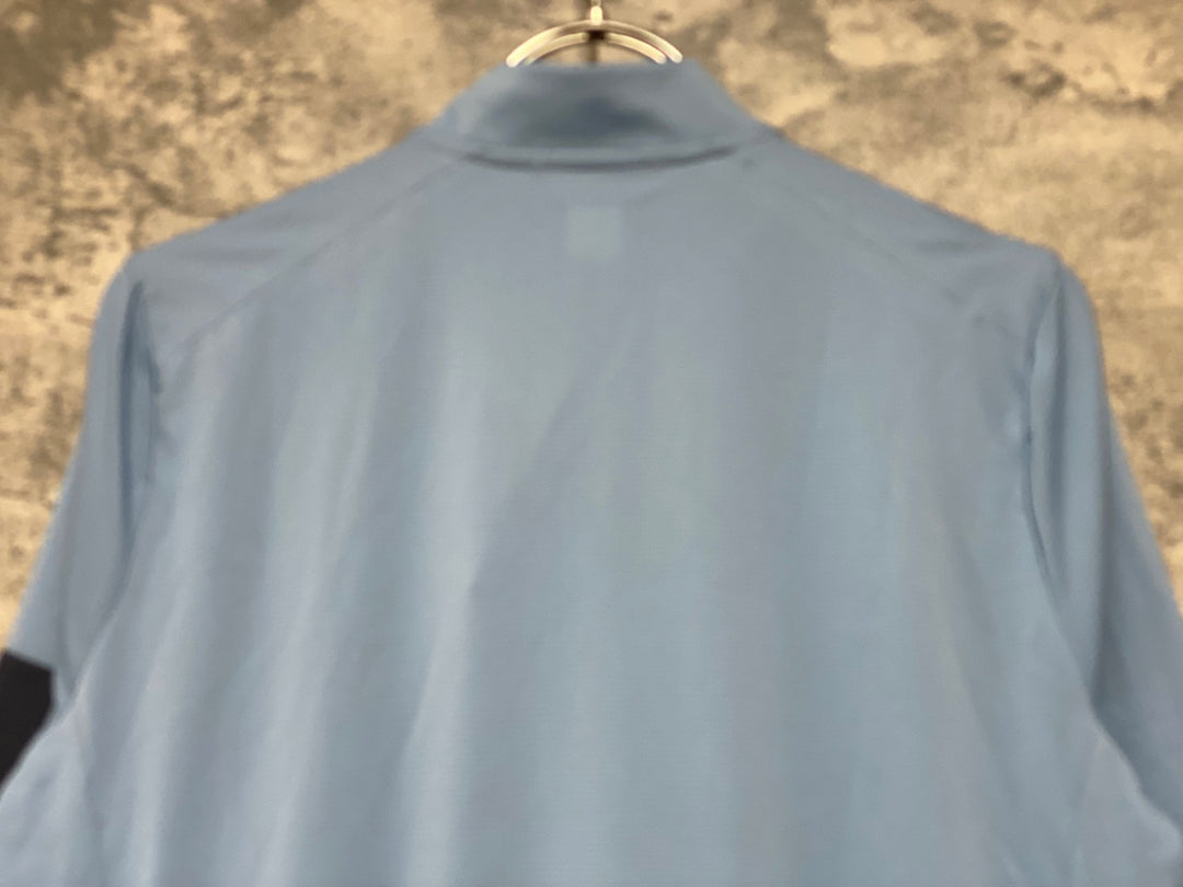 KH709 ラファ Rapha CLASSIC FLYWEIGHT JERSEY 半袖 サイクルジャージ 水色 M