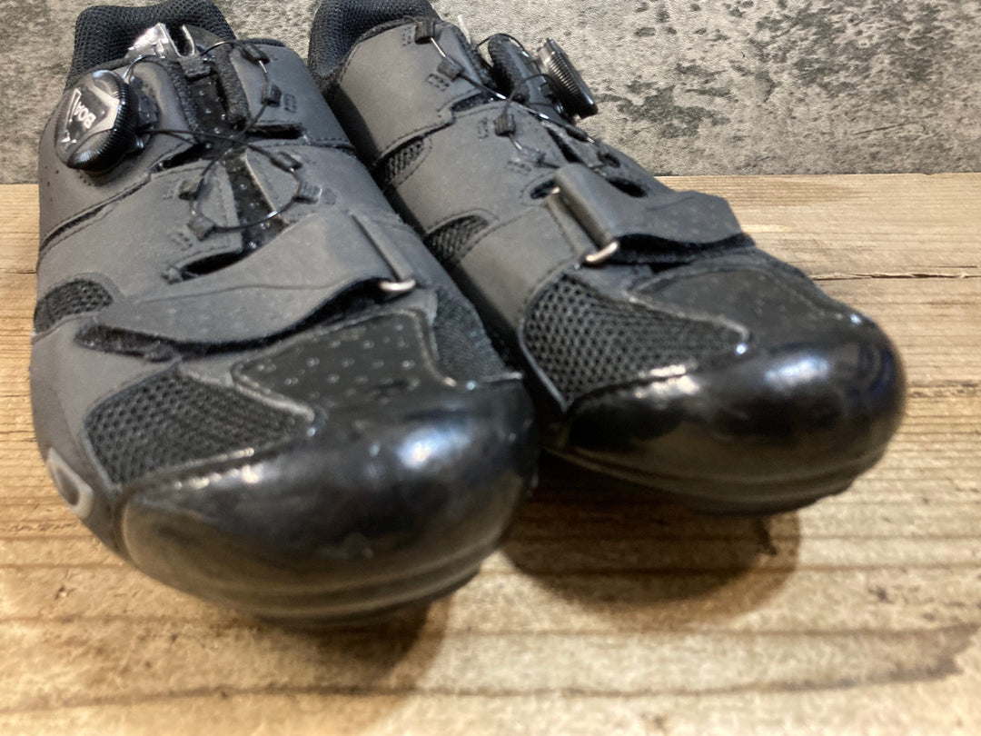 KG388 ジロ GIRO SAVIX ビンディングシューズ 黒 SPD EU43 ペン字あり