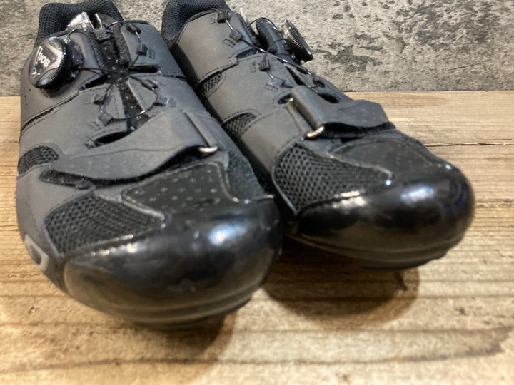 KG388 ジロ GIRO SAVIX ビンディングシューズ 黒 SPD EU43 ペン字あり