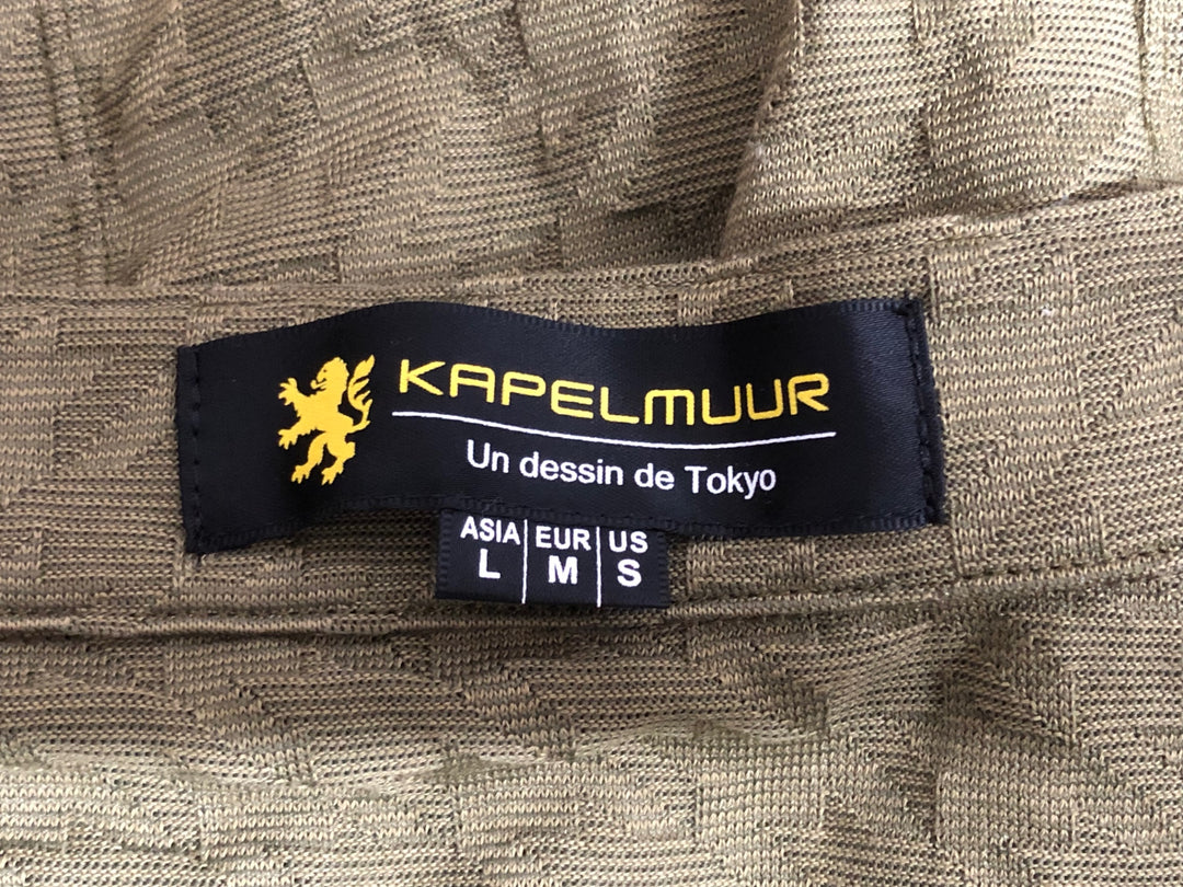 KK793 カペルミュール KAPELMUUR 半袖 サイクルジャージ カーキ アジア L