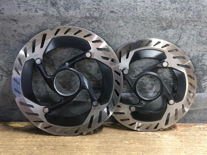 KM262 シマノ SHIMANO RT-CL900 ディスクブレーキローター ペア Φ160/140 約1.7mm
