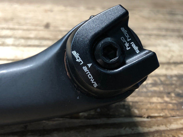 JK923 スペシャライズド SPECIALIZED S-WORKS カーボン シートポスト 27.2mm alloy rail ※レール固定部非純正、カット済み、凹みのためジャンク