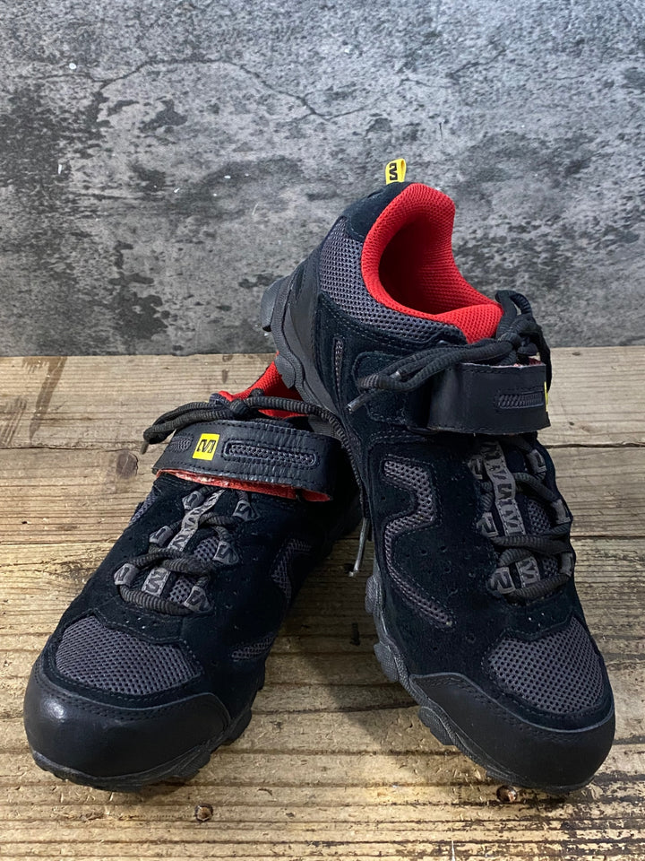 KJ950 マヴィック MAVIC ALPINE ビンディングシューズ SPD EUR40 2/3 黒