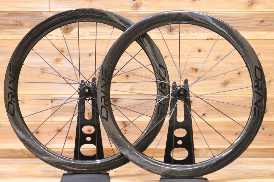 エリートホイールズ ELITE WHEELS ドライブ DRIVE 50D DISC シマノ 11S/12S 21C カーボン チューブレス ホイールセット 【広島店】