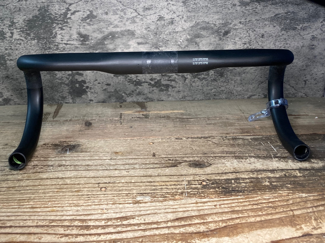 JM368 スペシャライズド SPECIALIZED S-WORKS SHALLOW BEND カーボン ドロップハンドル 380mm Φ31.8 ※ハンドルクランプ部凹みのためジャンク