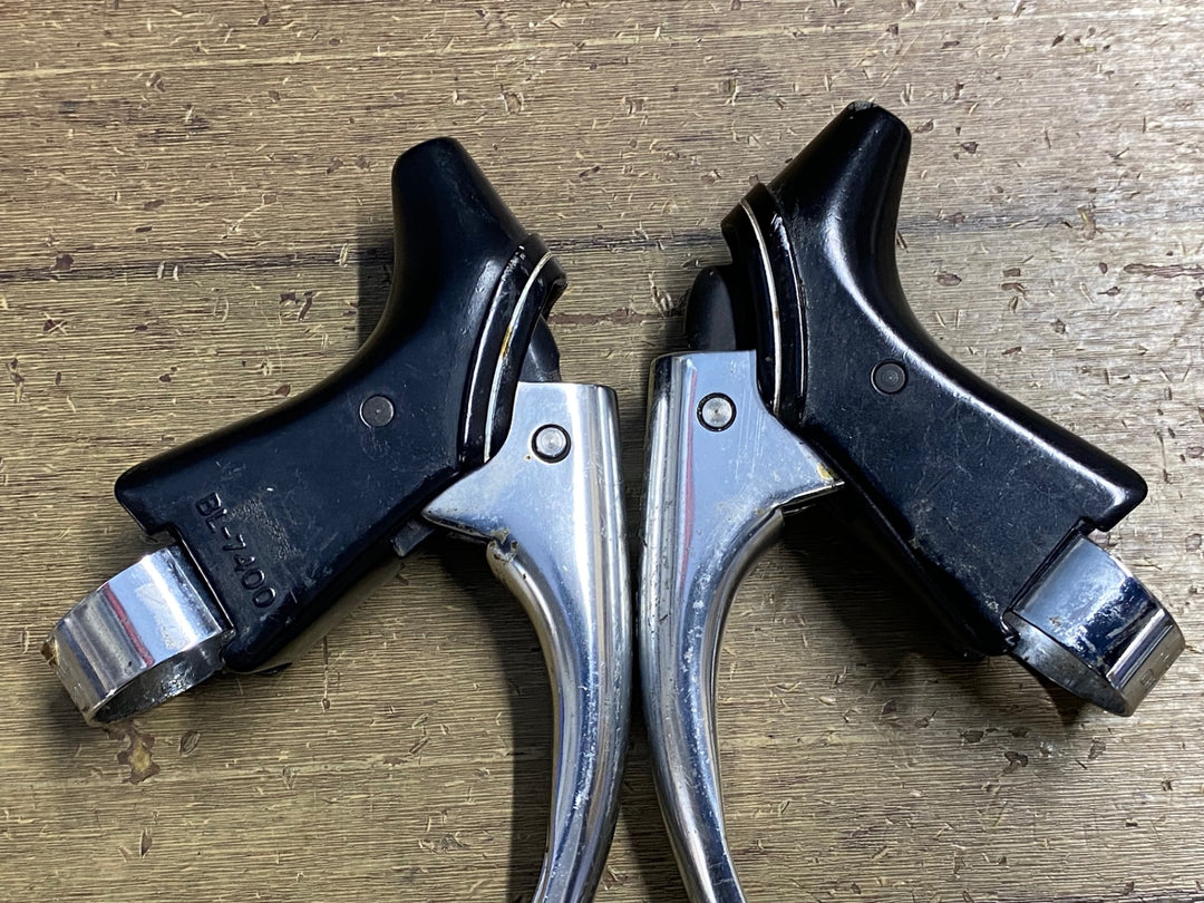 KO805 シマノ SHIMANO デュラエース DURA-ACE BL-7400 ブレーキレバー 左右セット ※ブラケットカバー欠品