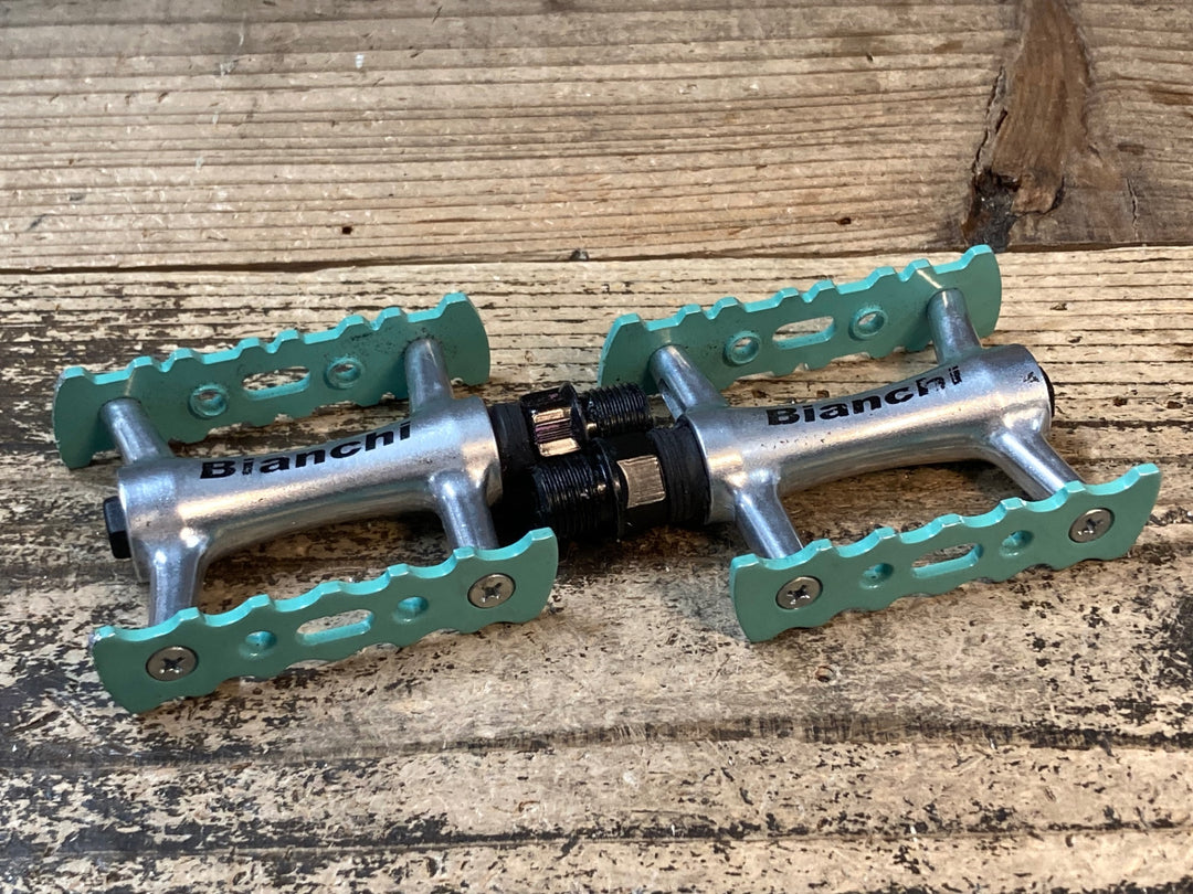 JN462 ビアンキ BIANCHI フラットペダル チェレステ