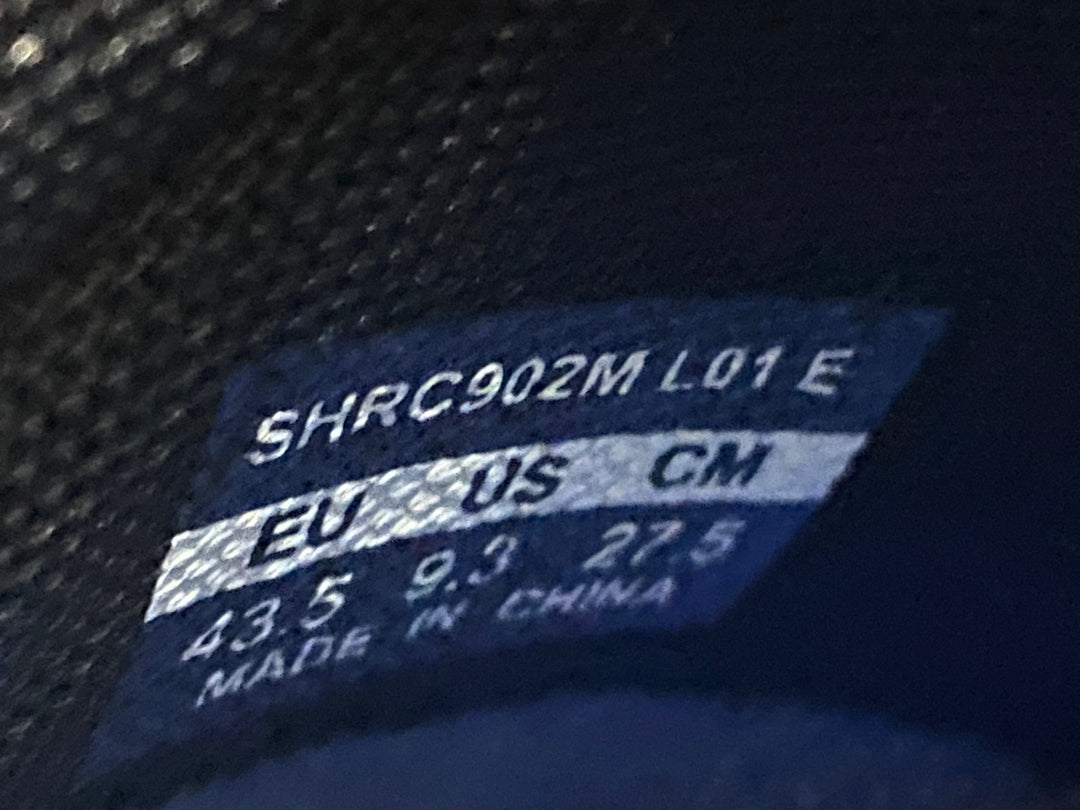 KI699 シマノ SHIMANO S-PHYRE SH-RC902M L01 E ビンディングシューズ EU43.5 3穴 黒
