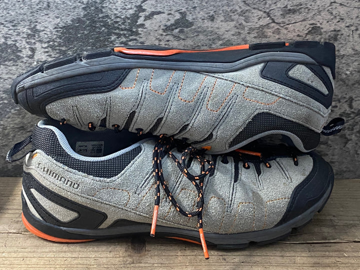 KE018 シマノ SHIMANO SH-CT80GO ビンディングシューズ グレー EU42