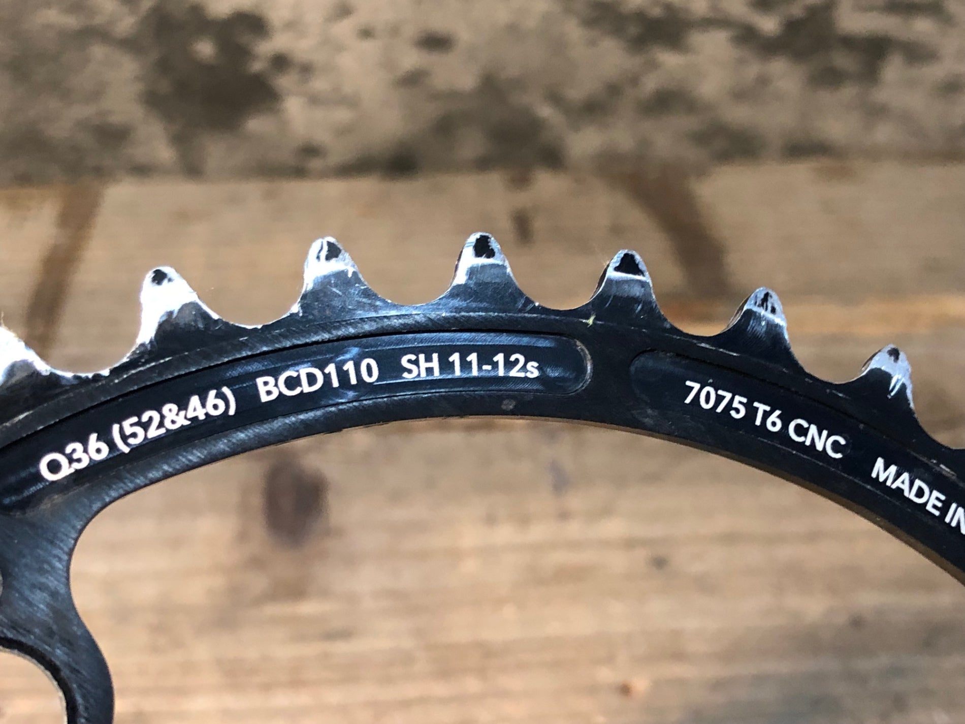 JO823 ローター ROTOR チェーンリング セット 52/36T BCD110 SH11-12s