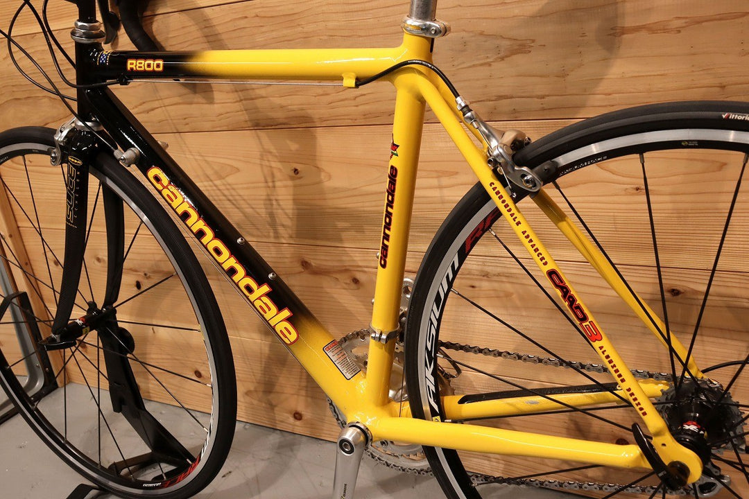 キャノンデール Cannondale キャド CAAD3 R800 1997モデル 50サイズ シマノ 105 5500 9S アルミ ロードバイク 【千葉店】