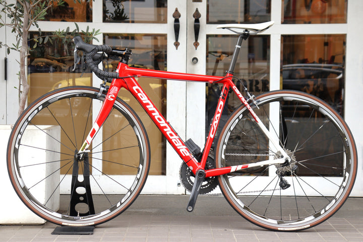キャノンデール Cannondale キャド CAAD10 2010モデル 50サイズ シマノ アルテグラ 6770 Di2 11S アルミ ロードバイク WH-RS81 【横浜店】