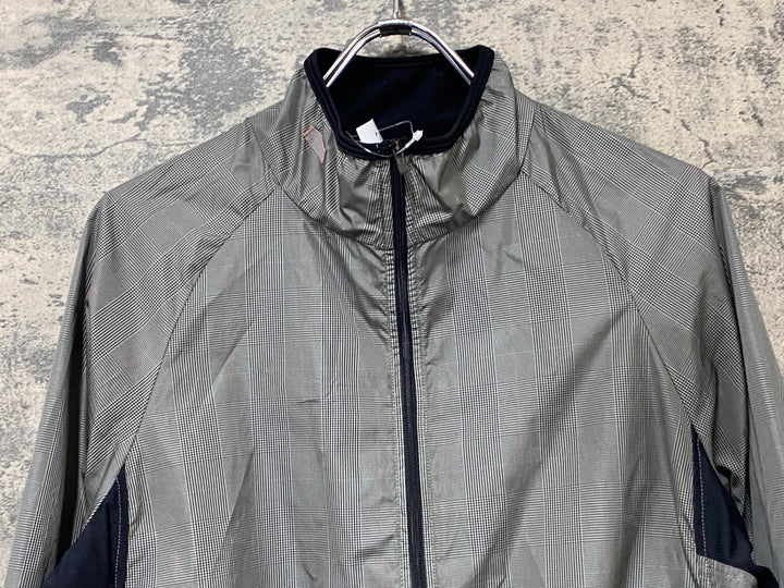 KM924 カフェドシクリステ cafe du cycliste Madeleine Jacket 長袖 ウィンドブレーカー 黒グレー XL