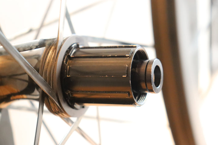 パーティントン Partington Wheels R-SERIES MKII R39/44 ゴールド カーボン チューブレスレディ ホイールセット シマノ12/11S 【さいたま浦和店】