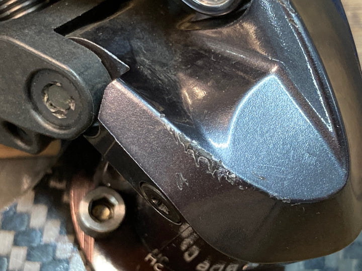 IW543 シマノ SHIMANO アルテグラ ULTEGRA RD-R8050 リアディレイラー Di2 動作確認済 RIDEA RDHL28 ハンガー RD6 C38 ビックプーリー ※強いガリ傷