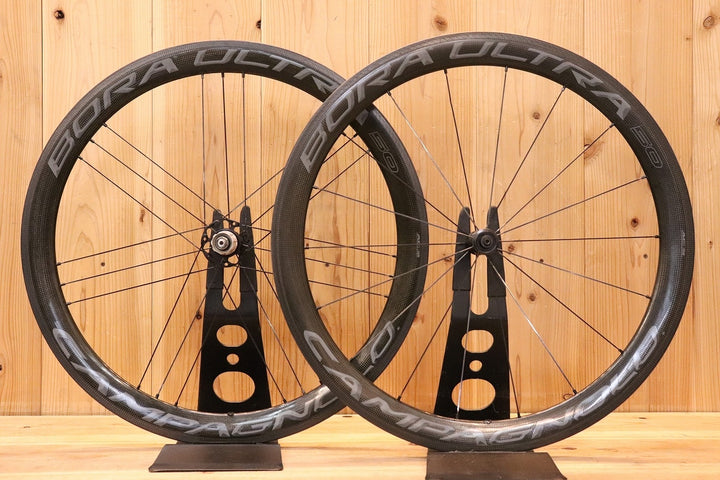 カンパニョーロ CAMPAGNOLO ボーラ BORA ULTRA 50 AC3 カーボン クリンチャー ホイールセット シマノ 11S/12S 【芦屋店】