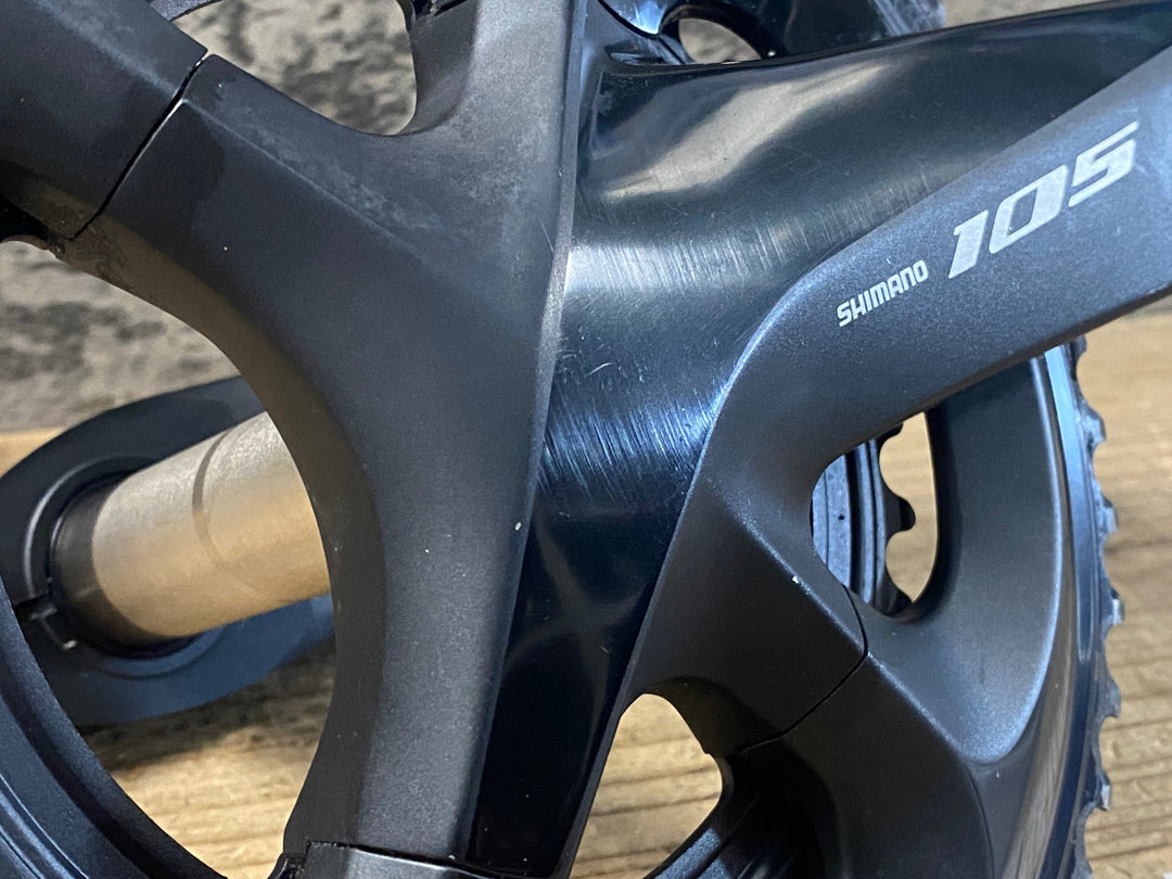 KD203 シマノ SHIMANO 105 FC-R7000 クランクセット 165mm 50/34T 11S