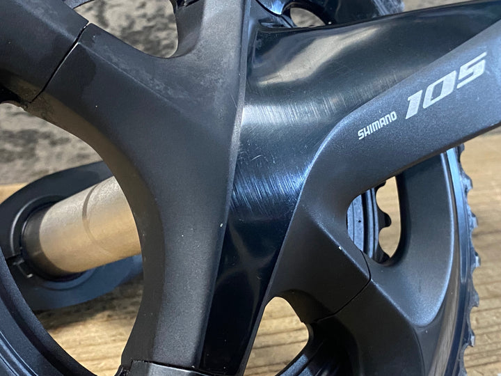 KD203 シマノ SHIMANO 105 FC-R7000 クランクセット 165mm 50/34T 11S