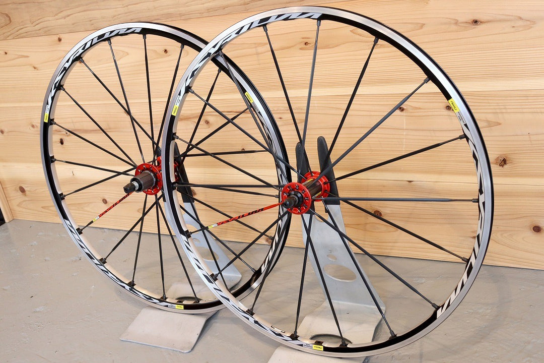 マヴィック MAVIC キシリウム KSYRIUM SL アルミ クリンチャー ホイールセット シマノ12S/11S 15C 【千葉店】