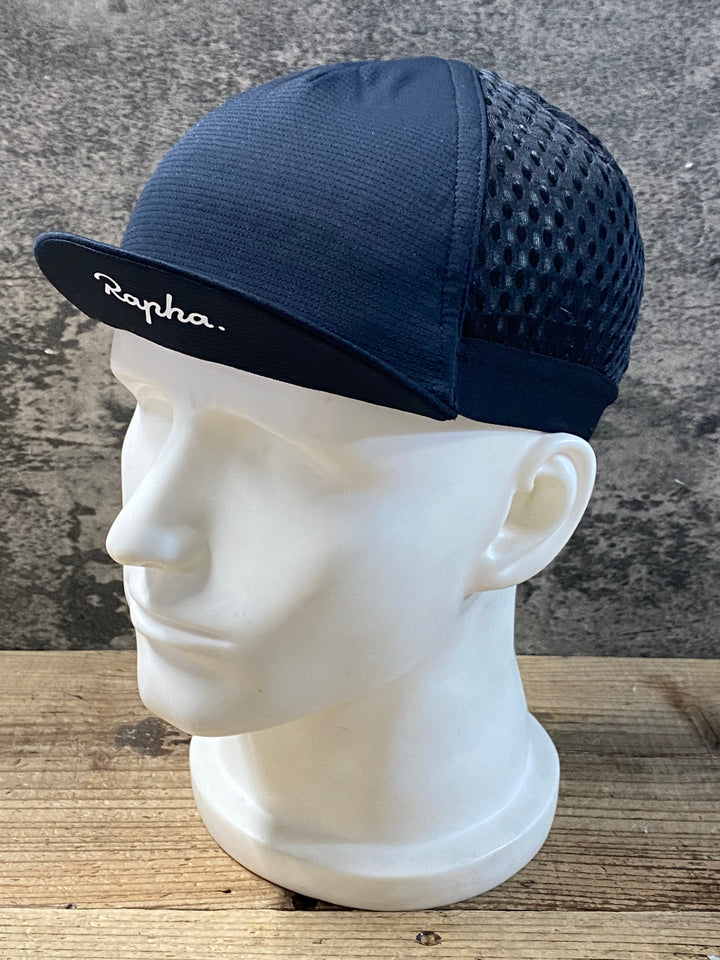 KB337 ラファ Rapha Indoor Training Cap キャップ 黒 ワンサイズ メッシュ