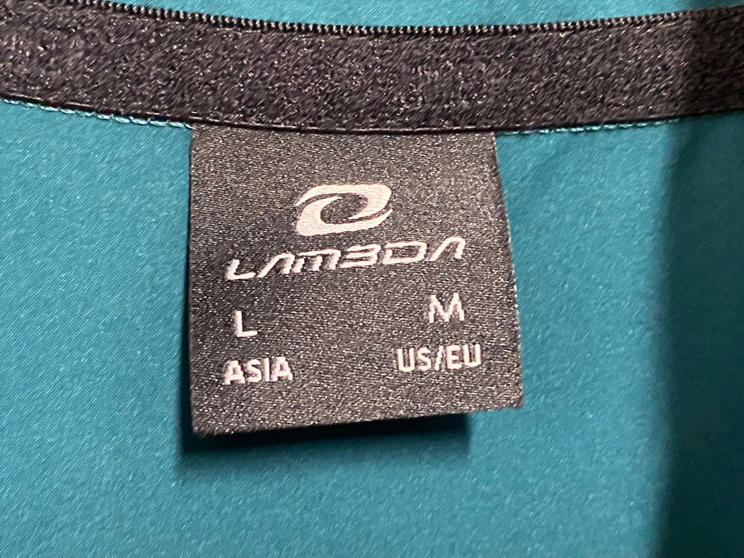 KF564 ラメダ LAMEDA サイクルベスト ジレ 緑 ASIA L