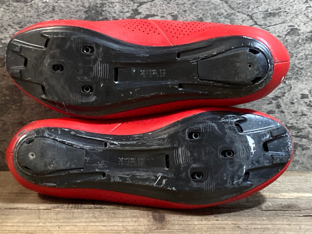 KE359 フィジーク fizik R1 ビンディングシューズ SPD-SL EU43 赤