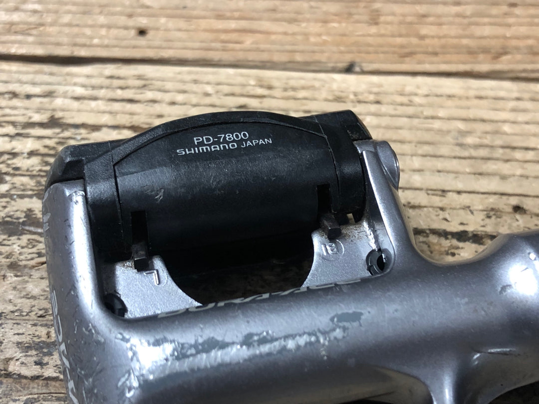 JS062 シマノ SHIMANO デュラエース PD-7800 SPD-SL ビンディングペダル