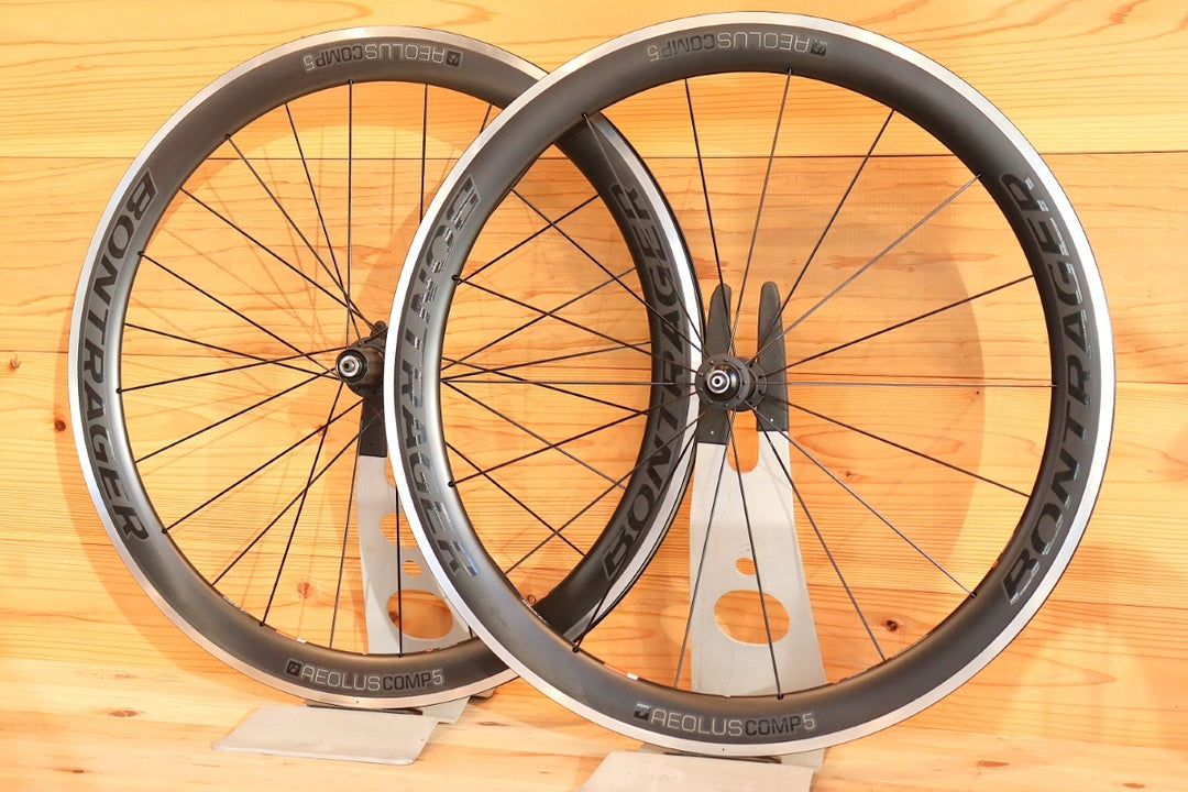 ボントレガー BONTRAGER アイオロス AEOLUS COMP5 アルミ カーボン チューブレス ホイールセット シマノ12S /11S 【千葉店】