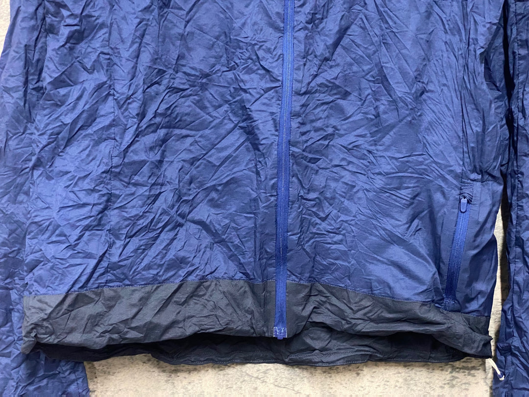 KH094 ラファ Rapha EXPLORE LIGHTWEIGHT JACKET 長袖 ウィンドブレーカー 紺 S